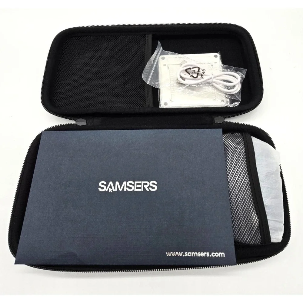 Samsers Foldable Bluetooth Keyboard Mouse Combo 2.4G‎ BT5 Travel Full Size